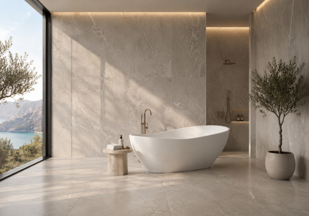 XL tiles -Marble-beige